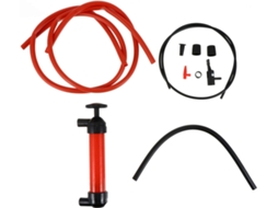 Bomba Manual De Transferência De Combustível Com Mangueira De Pvc Resistente À Gasolina.