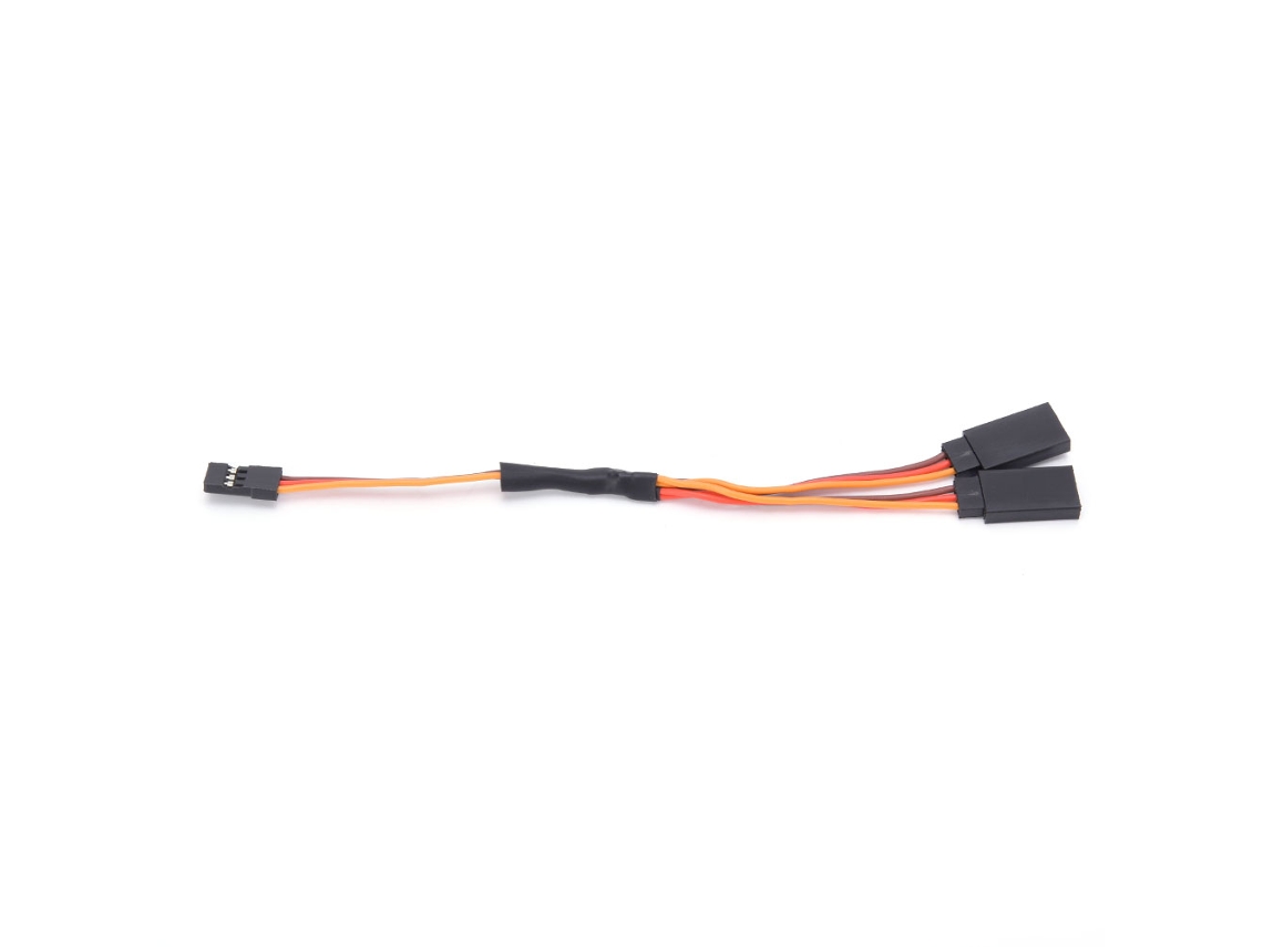 Cable De Extensão Servo Y Para Brinquedos Rc – Laxiscreed, 150mm, 1 Macho Para 2 Fêmeas