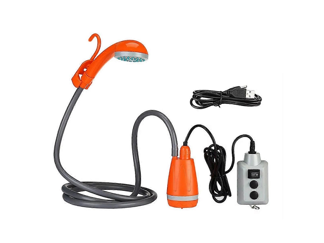 Bomba De Chuveiro Portátil Recarregável Para Áreas Externas, Ideal Para Caminhadas, Viagens, Praia E Piscina. PENGDSJE