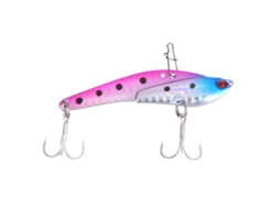 Lure (long Cast Bait) Sea Bass And Topmouth Culter Fishing Bait Metal Vib With Pin 3d Eyes Treble Hook Artificial Baits Fishing Lures Fishing Tackle