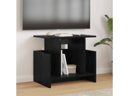 Vidaxl Suporte para Tv Carvalho Preto 50 X 35 X 45 Cm