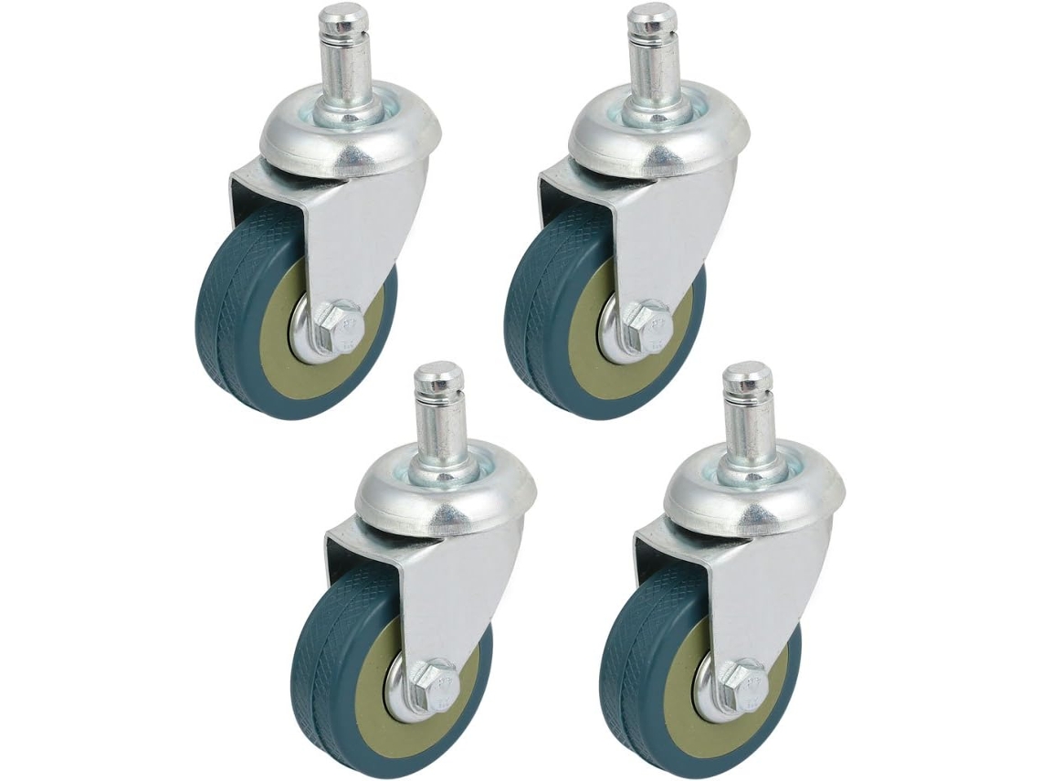 ​​graus Sobre Rodízios, Cinza, 4 Peças Zk406302i2705, Aexit De, Pu, 2"
