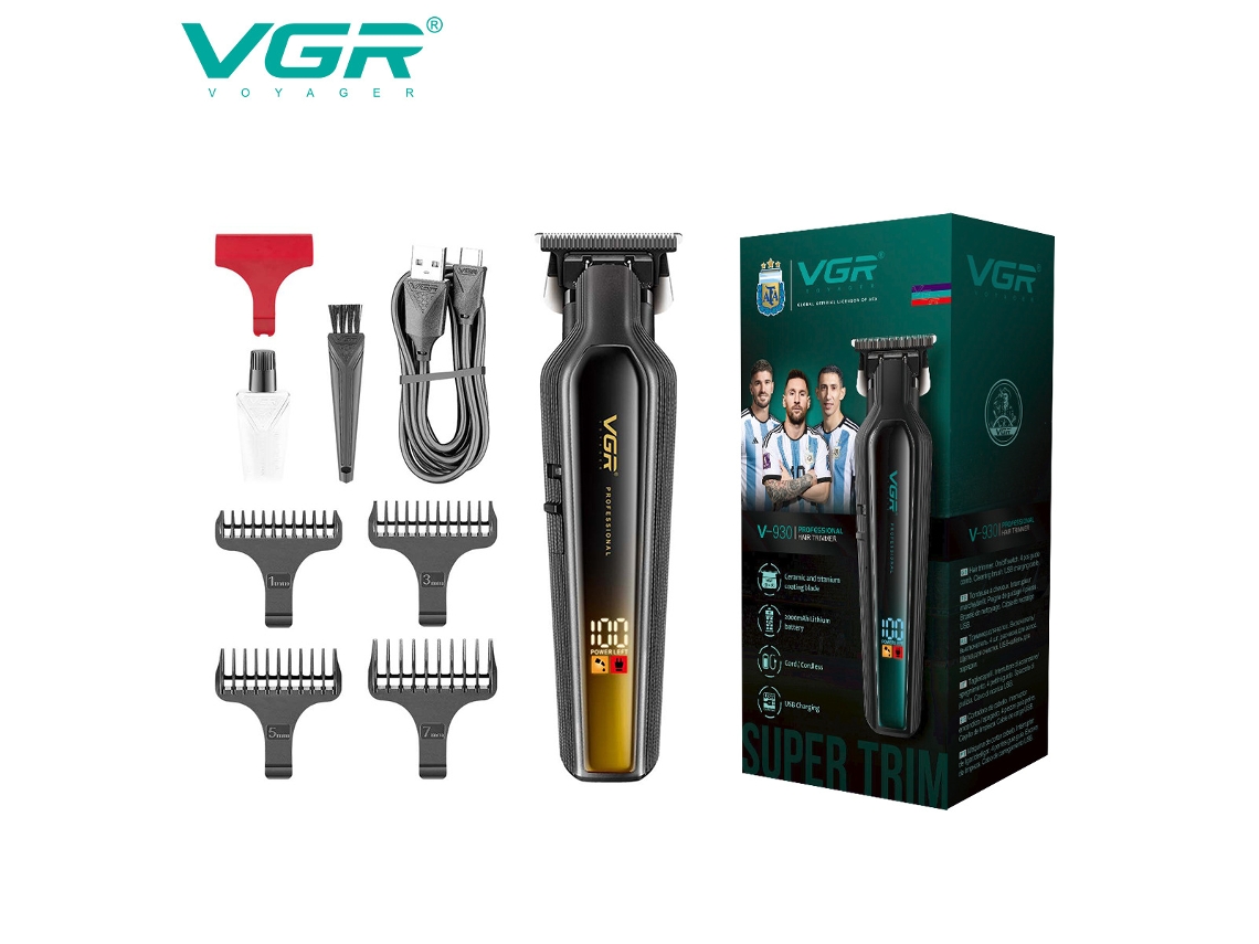 (amarelo) Elétrico Empurrador De Corte Digital Gravura Cabeça De Óleo De Alta Potência Elétrica Barbeador De Cabeça Empurrador De Cabelo