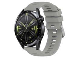 Pulseira De Silicone Macio De Cor Sólida Para Huawei Watch Gt3 46mm 22mm