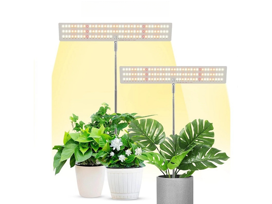 Luz De Cultivo Led Com 3 Modos De Iluminação E Dimmer De 4 Níveisbt