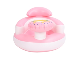 Primerox cadeira Inflável para Bebê Sofá de Apoio Lombar com Bomba Integrada Design Adorável Pvc