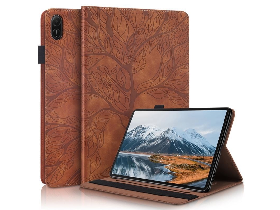 Capa Tressino Protetora Para Honor Pad X8a 2024 De 11 Polegadas Marrom