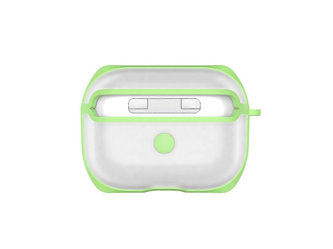 Apc001 Camada Protetora Transparente para Fones de Ouvido AirPods Pro em PC + TPU com Gancho GIECY