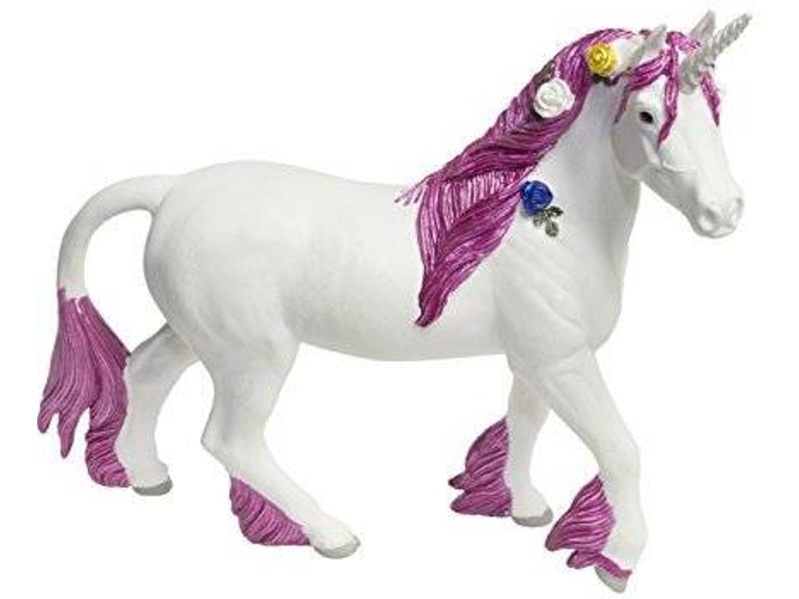 Figura de Brincar SAFARI. Mythical Realms Collection Unicórnio Rosa