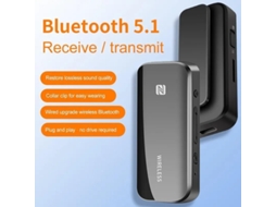 Adaptador Auxiliar Bluetooth 5.0 Com Conector De 3,5 Mm