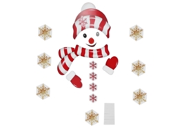 Adesivos De Natal Decorativos Divertidos Para Geladeira X004