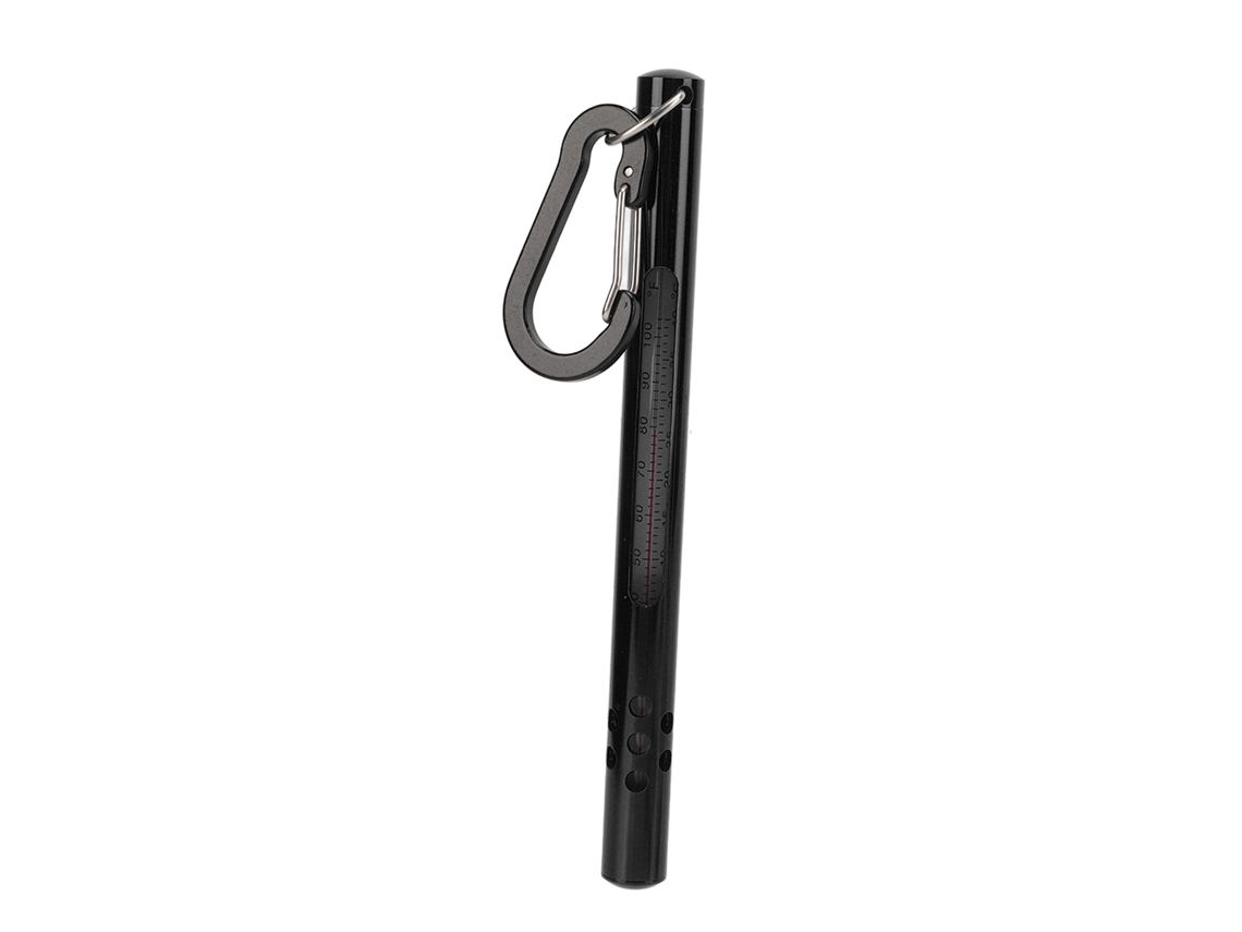 Termômetro de Água para Pesca com Carabina Preto