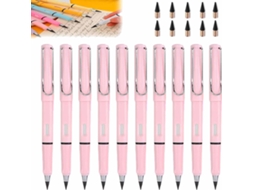 10 Sets Black Technology Peil, Inkless Eternal With Eraser, Black