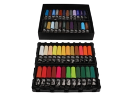 Kit De Pintura Acrílica De 22ml Com 6 Pincéis E Paleta Para Iniciantes E Profissionais - Conjunto De Pintura Diy