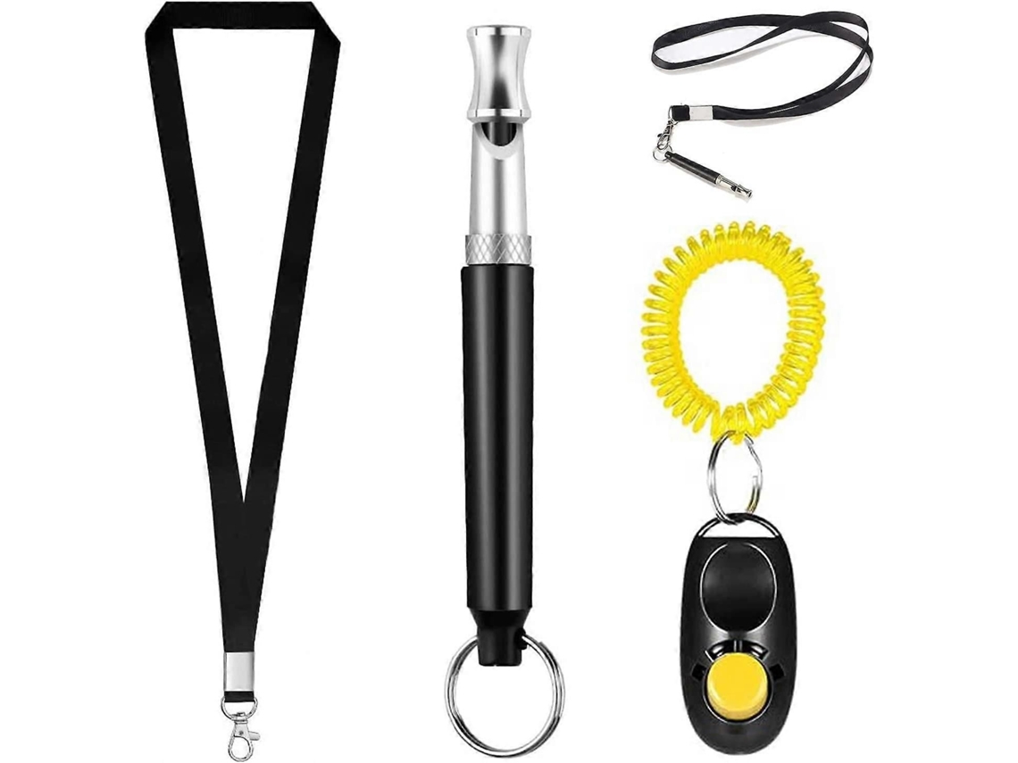 Conjunto Apito Ultrassônico Clicker Cordão GOKOCO