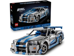 LEGO Technic: Velocidade Furiosa Carro Nissan Skyline GT-R (Outlet Caixa Aberta - R34) - 42210