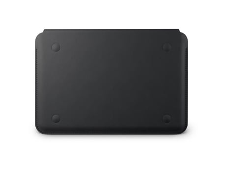 Estojo De Couro Epico Para Macbook Pro 14 Preto