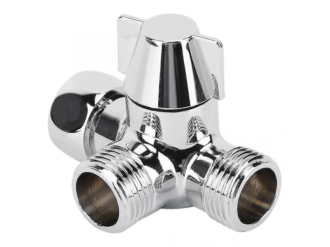 Adaptador De Chuveiro De 3 Vias, Adaptador Em T, Desviador De Água Ajustável, Separador De Água, Divisor De Torneira Hengjian