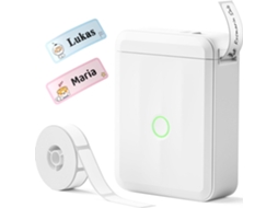 D110, Bluetooth, 1 Rolo de Etiquetas À Prova D‘água STELASPLEN