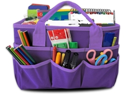 Sacola Compras Você Mesmo Cesto Para Guardar Materiais De Arte, Com Vários Bolsos, E Portátil