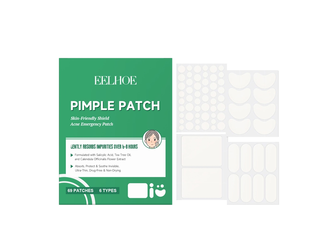 Patch Cuidado Local Pele Eelhoe Suave Invisível