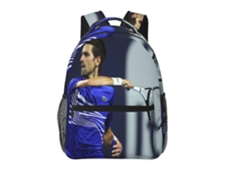 Mochila Novak Djokovic F123 Para Escola E Trabalho, Leve E À Prova Dágua, Mochila Estilosa Para Estudantes E Adultos C123 Olysi Shop