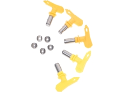 Conjunto De 5 Bicos De Pulverização Airless Em Aço Inoxidável Para Ferramentas Elétricas De Jardinagem.
