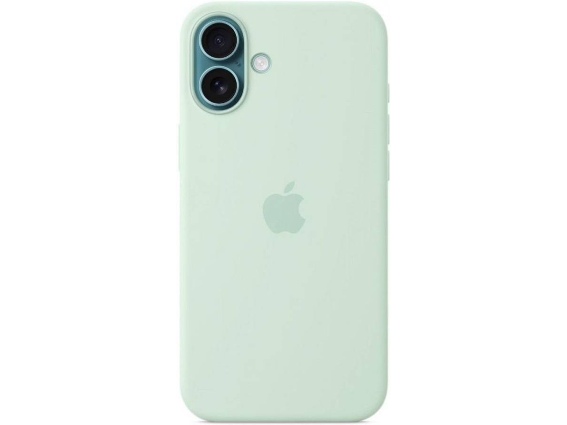 Capa Silicone APPLE iPhone 16 Plus (Aquamarine)
