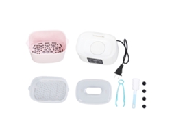 Esterilizador e Secador de Frascos de Leite com Ecrã Led e Desligamento Automático Rosa 110v LAXISCREED