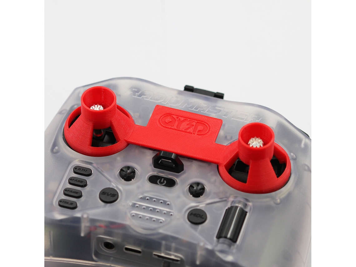 Protetor de Gimbal Vermelho para Transmissor para Comando de Rádio de Bolso Radiomaster Acessórios Diy MDUG