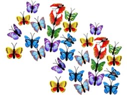 Borboleta 30 Pinos Para Quadros Cortiça E Paredes Ideal Fotografia Escritório
