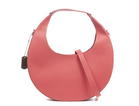 Mala De Mão De Mulher Firenze Artegiani Arlena Autêntico Dollaro Pele Vermelho (35)