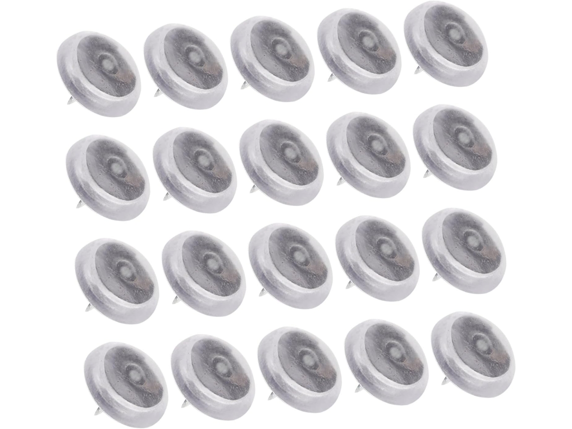 Popetpop 20 Unidades De Protetores Silicone Redondos Para Pés Cadeiras E Mesas, Antiderrapantes, Para Uso Interno E No