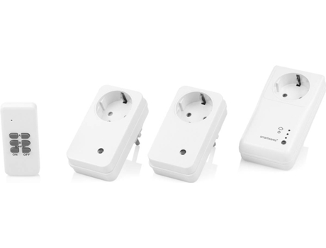 Conjunto de Tomadas Inteligentes SMARTWARES SH5-SET-GW