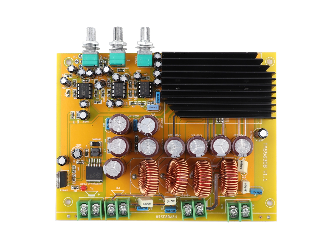 Placa de amplificador de potência 2.1 canais, classe D, subwoofer digital, TAS5630 S/MARCA