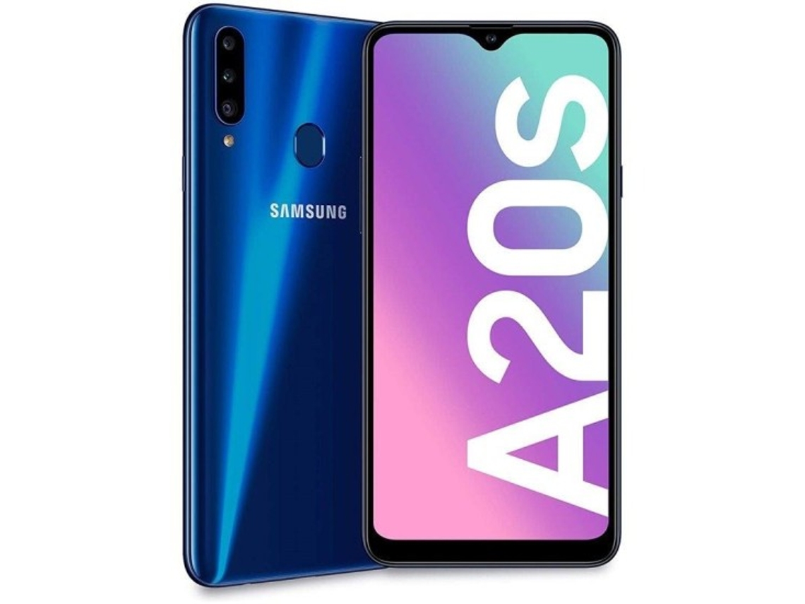 Telefone SAMSUNG Galaxy A20s 32GB A207F DS Azul (Recondicionado Sinais de Uso)