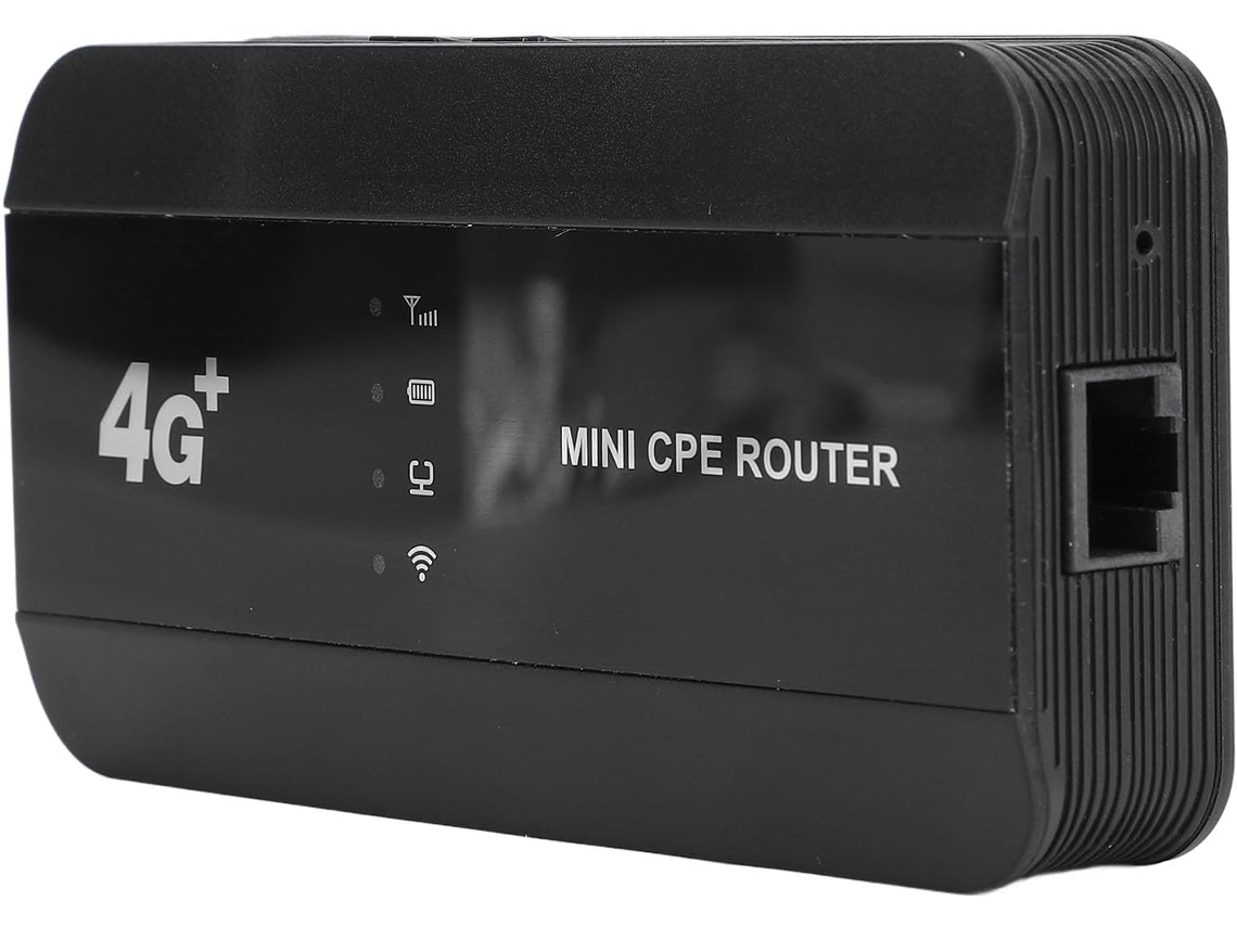 Roteador Wi-fi Portátil 4g Lte Para Viagens, Com Slot Cartão Sim,