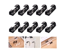 Aetheria 40pcs Clips de Cabo Autoadesivos Organizador de Fios para Carro Escritório e Casa Gerenciamento de Cabos