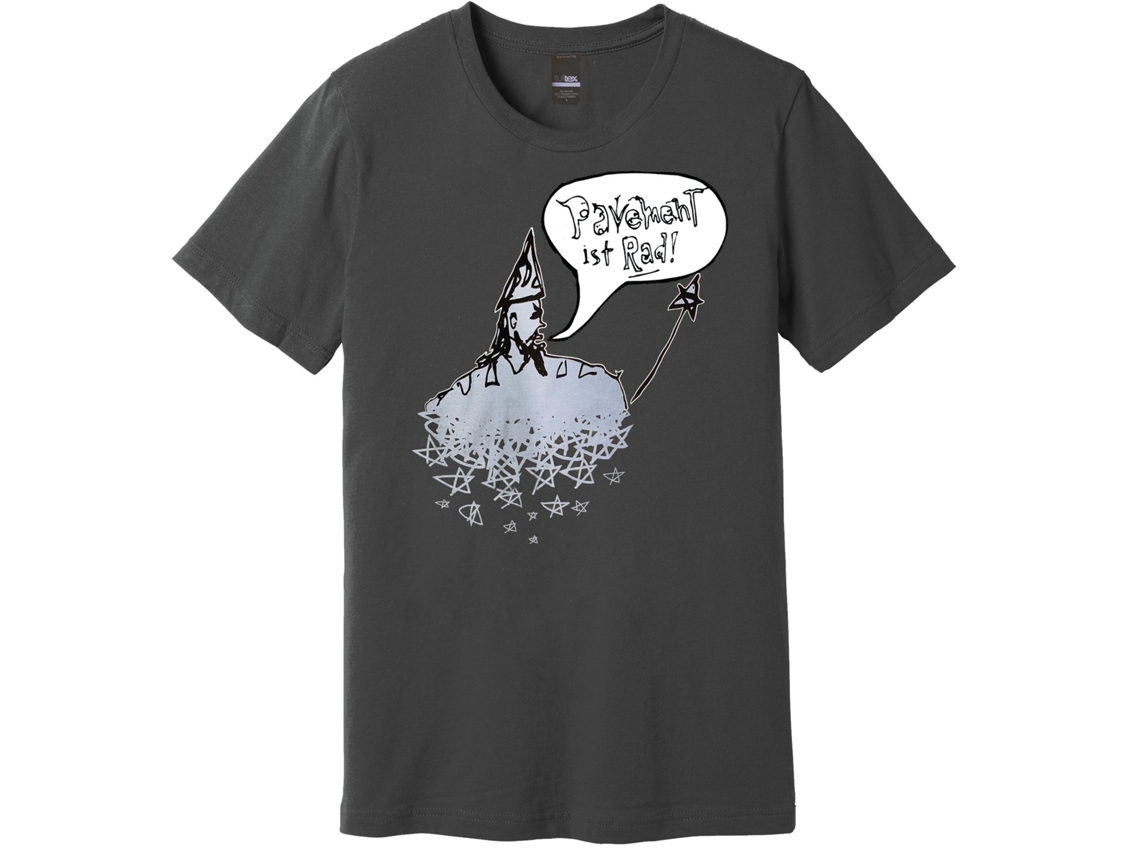 Camiseta Pavement Gray Wizard ROCKINSTONE Unissex Adulto Mais Vendida Tamanho: P