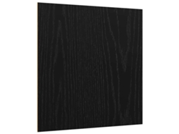 Conjunto 12 Painéis De Decoração Vidaxl Preto Derivados De Madeira (30 X 30 X 0,27 Cm)