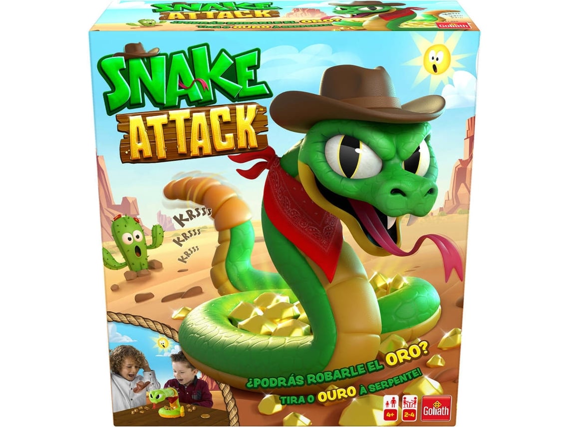 Jogo Infantil GOLIATH Snake Attack (Idade Mínima: ‍4 Anos - Dificuldade:  Baixa) 