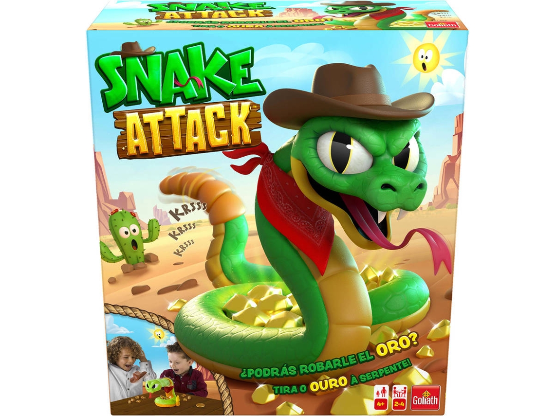 Jogo Infantil GOLIATH Snake Attack (Idade Mínima: ‍4 Anos - Dificuldade:  Baixa) 