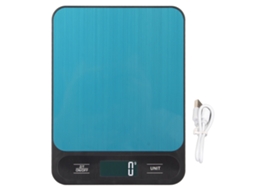 Balanza Digital De Cocina De Acero Inoxidable Recargable Inteligente Para Cocina Y Repostería