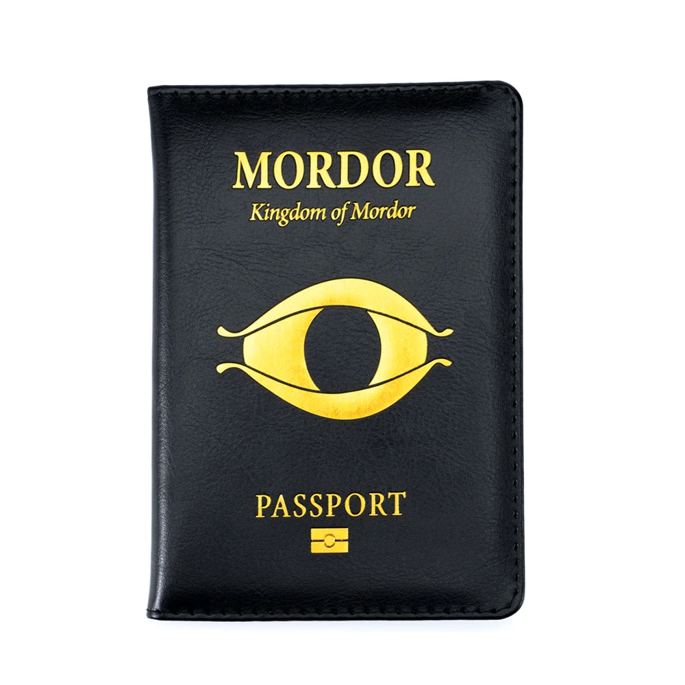 Porta-passaporte Terra Média: Sombras De Mordor, Acessórios De Viagem, Presente Para A Família
