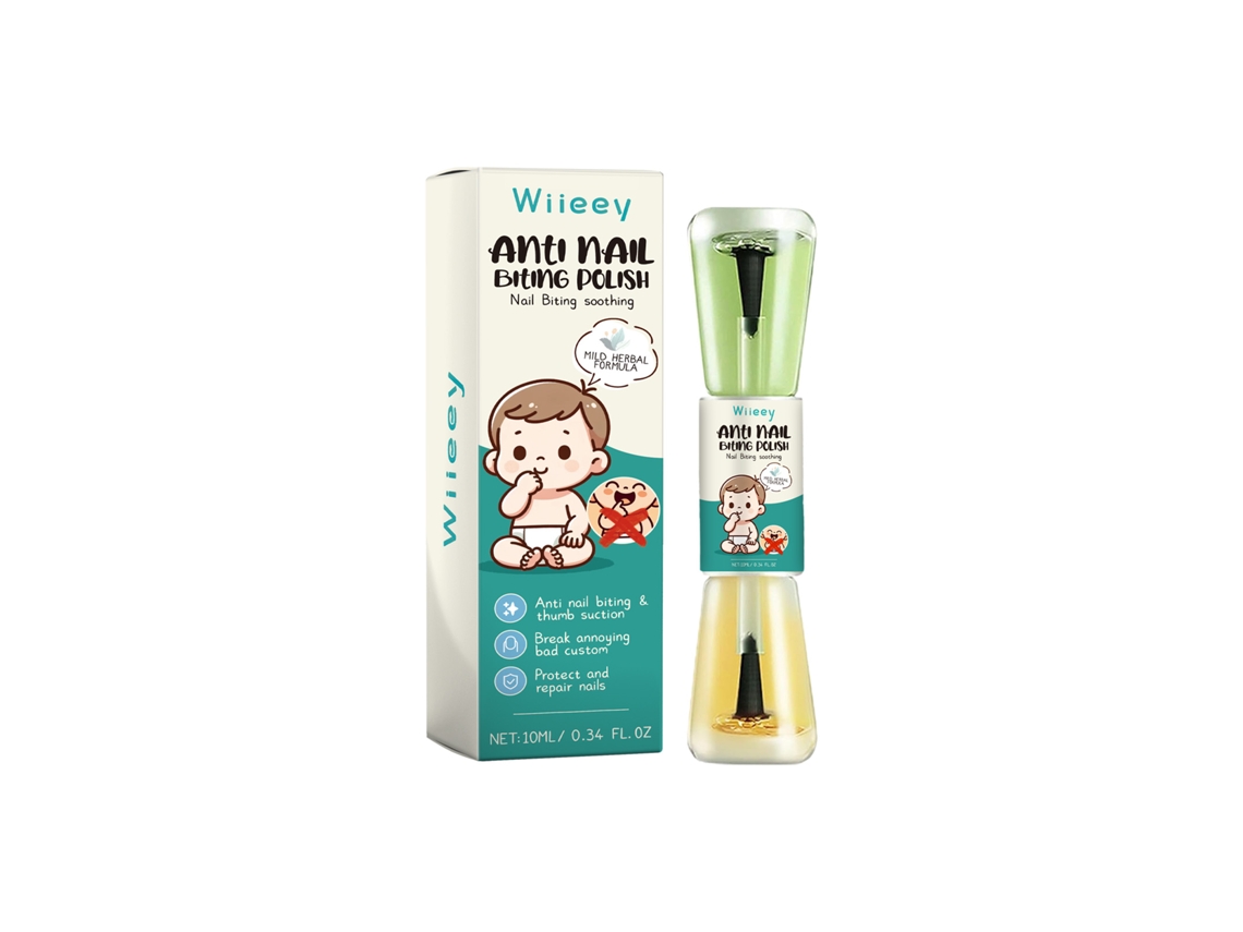 Esmalte Protetor Infantil Anti mordida Duas Pontas