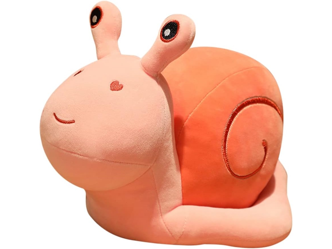 Pelúcia De Caracol Kawaii, Rosa, 25cm, Almofada Macia Para Crianças Igvtrade