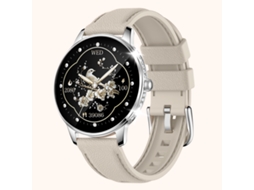 Smartwatch Hk38 Estilo Diamante Amoled Bluetooth Chamadas Monitorização Desportiva Prateado