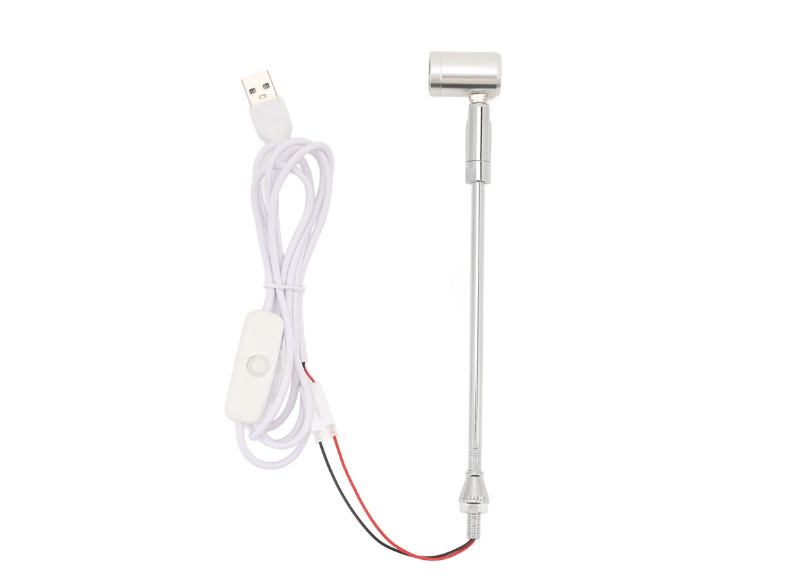 2026 foco Led Pequeño Usb de Aleación de Aluminio Giratorio 180° Ahorro Energético Largo Vida Luz Natural para Arte Joyería Pintura