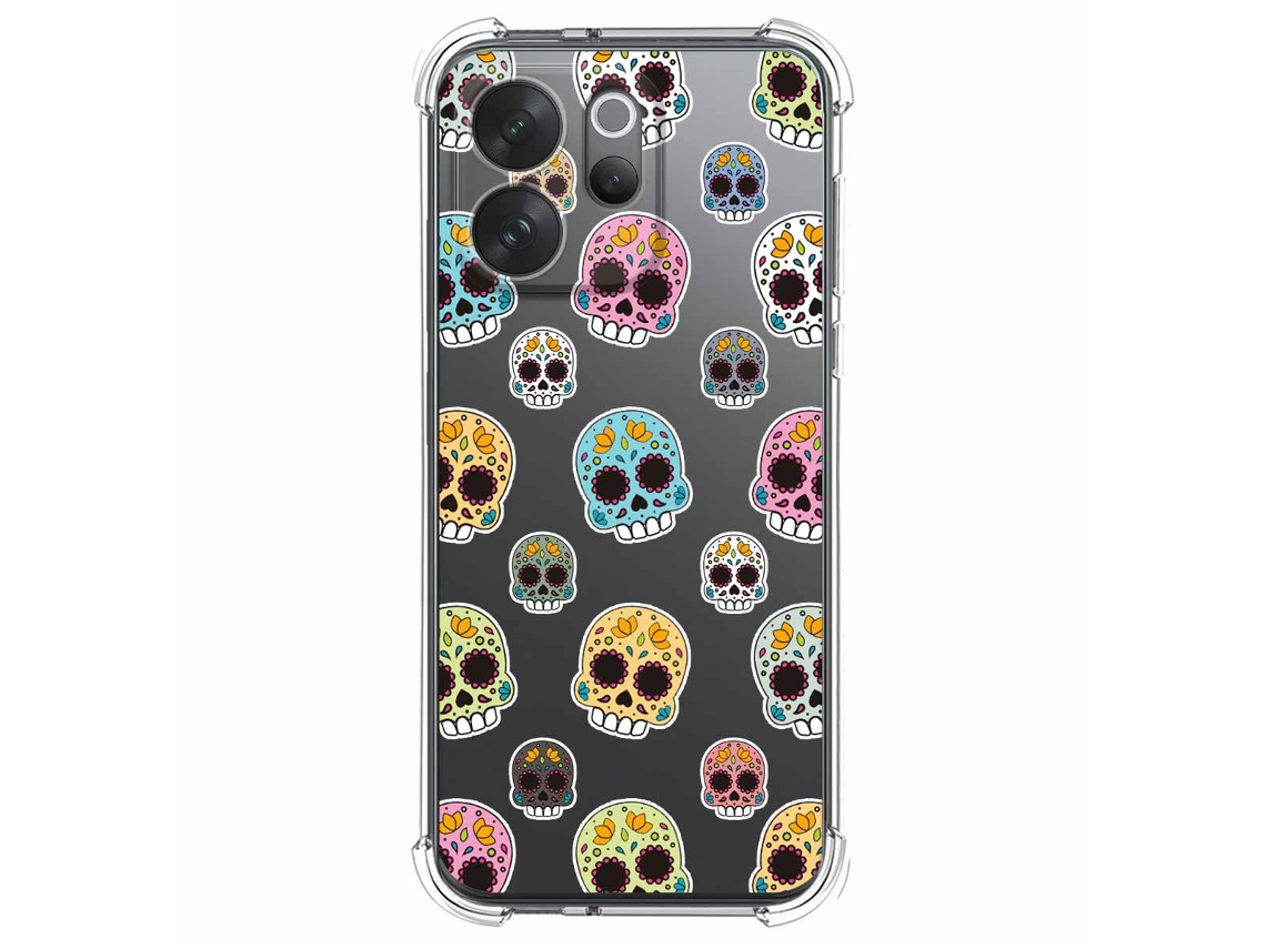 Capa Tumundosmartphone De Silicone À Prova De Choque Para Vivo V70 5g Design Catrina