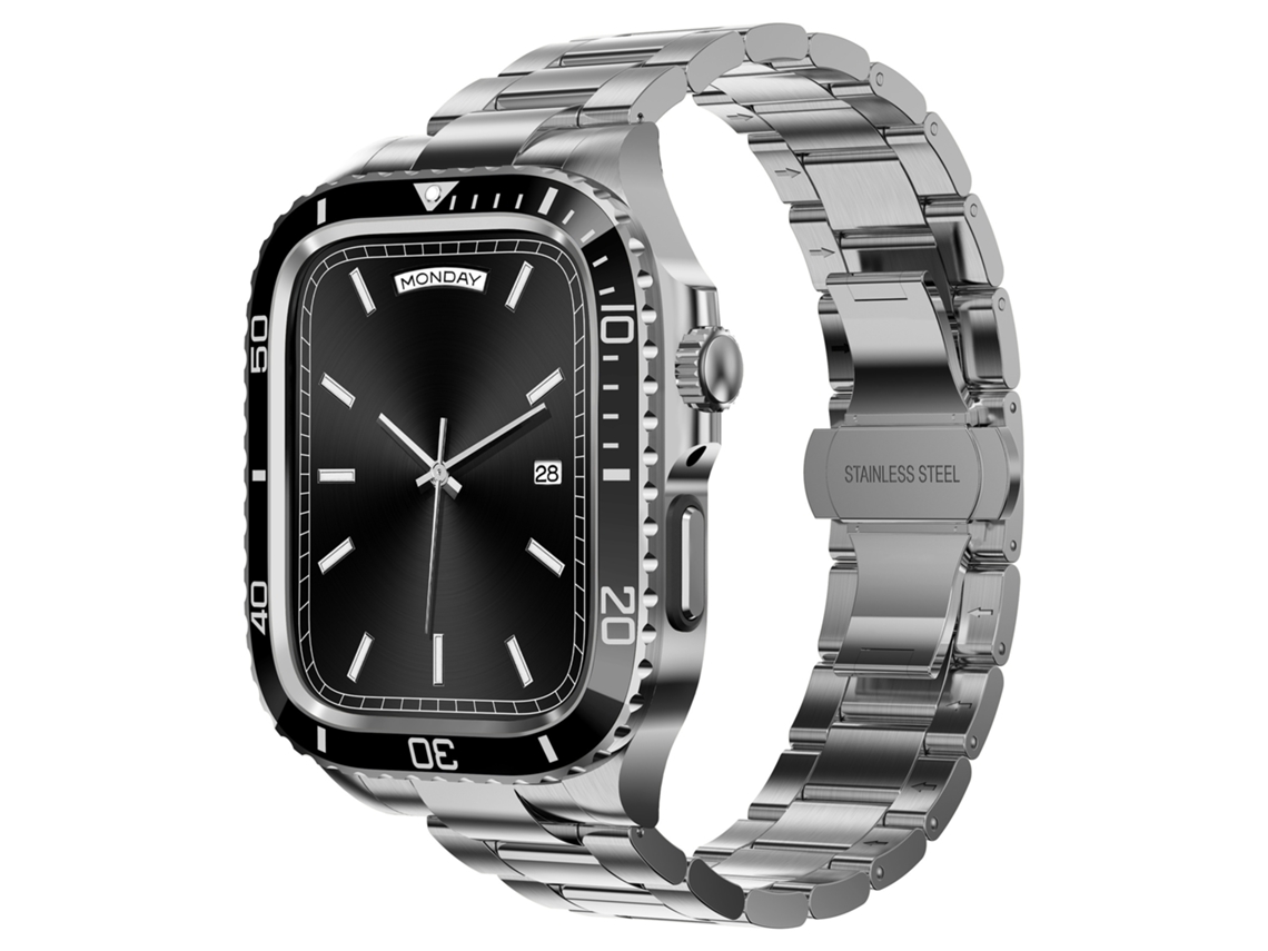 Bracelete para Apple Watch 45mm Prata XIAOMOYU